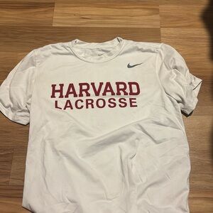 Harvard lax Nike t shirt